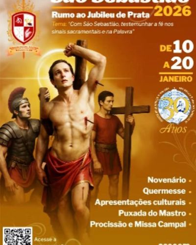 São Sebastião Porto Seguro 2026 card editado