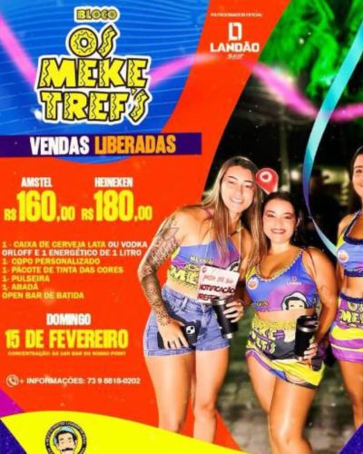 Bloco Os Meketref s 2026