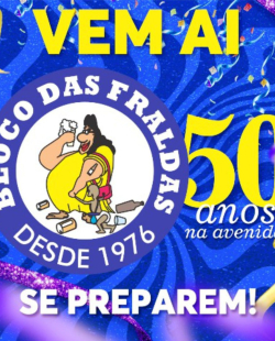 Bloco das Fraldas 2026 card