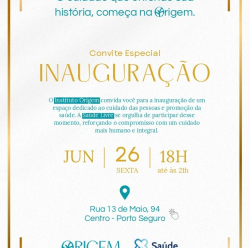 Inauguração Origem