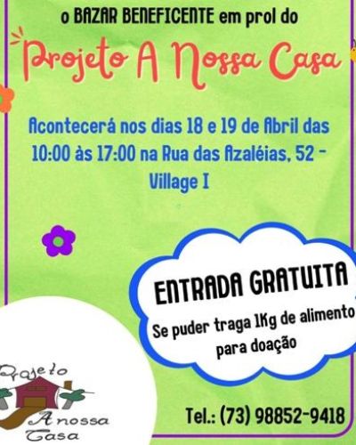 Projeto A Nossa Casa bazar 15-04-25 editado