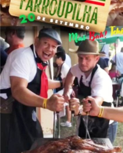 Festa Farroupilha 2025 com foto editada