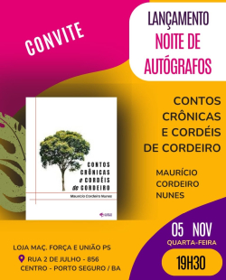 LancamentoContosCronicasCordeisCordeiro