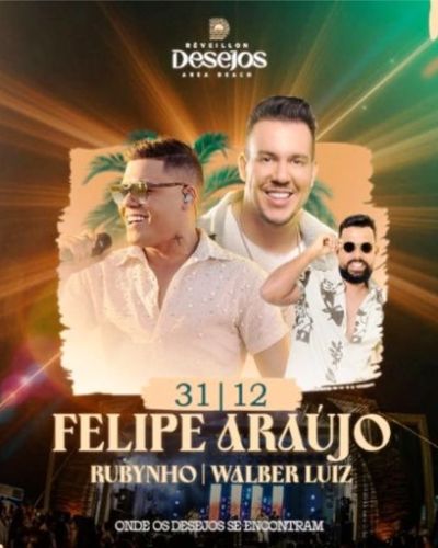 Réveillon Área Beach 2026 31-12-25