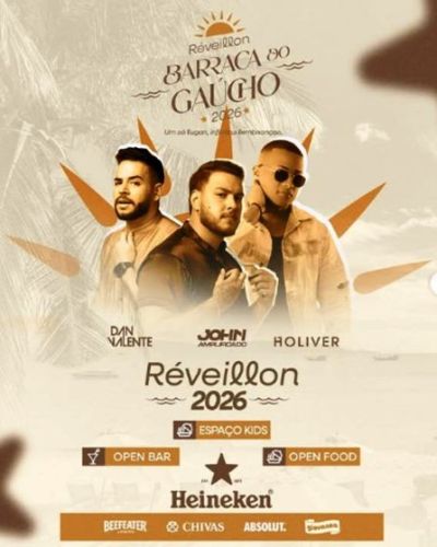 Réveillon Barraca do Gaucho 2026